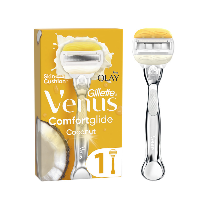 Gillette Venus ComfortGlide Coconut Plus Olay Raseerija + Varutera 1 tk