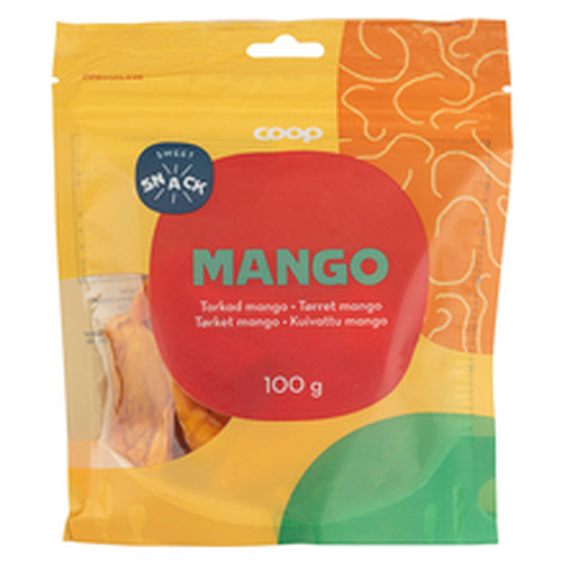 Coop kuivatatud mango 100g