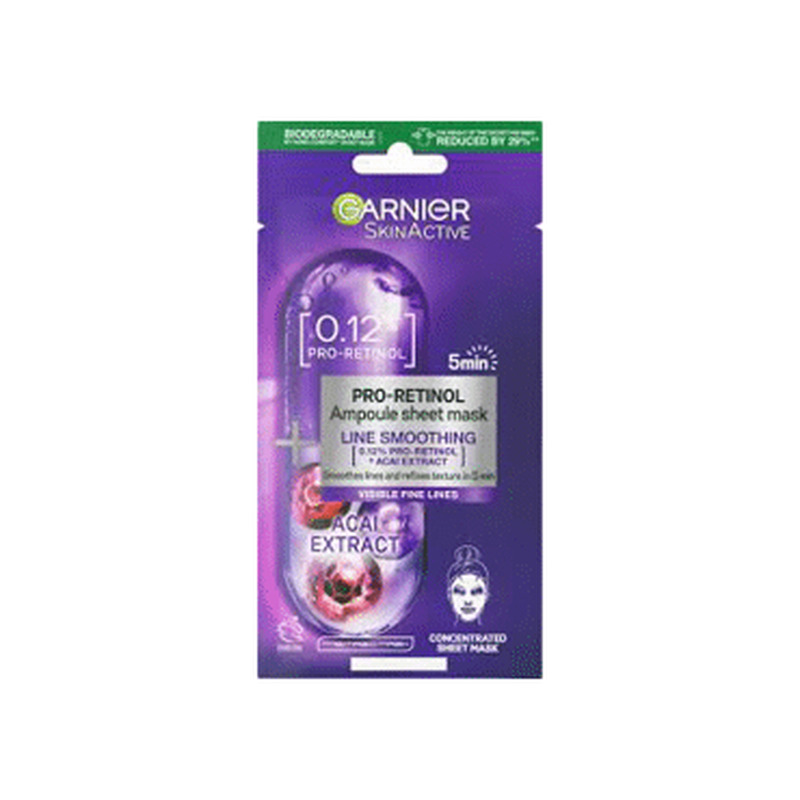 Ampullmask näole GARNIER pro-retinol 19g