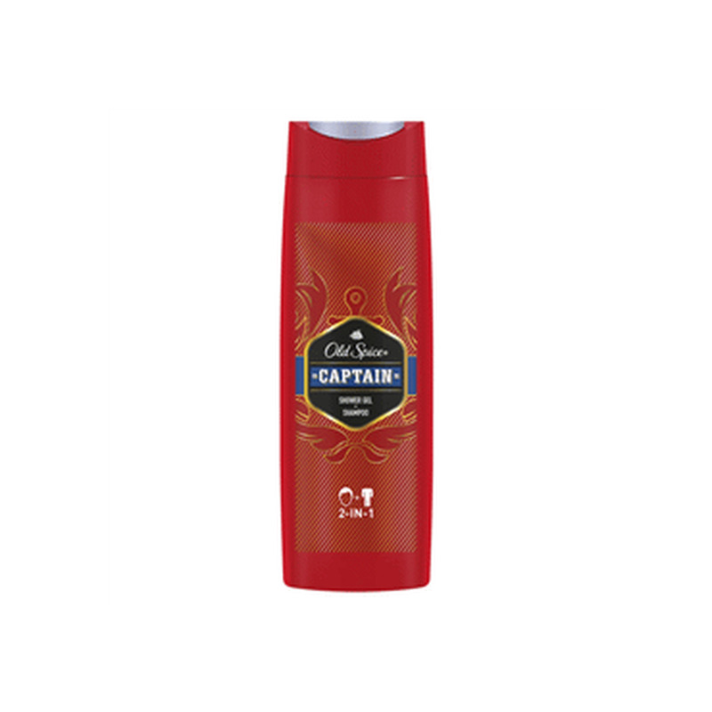 Dušigeel OLD SPICE Captain, 400ml