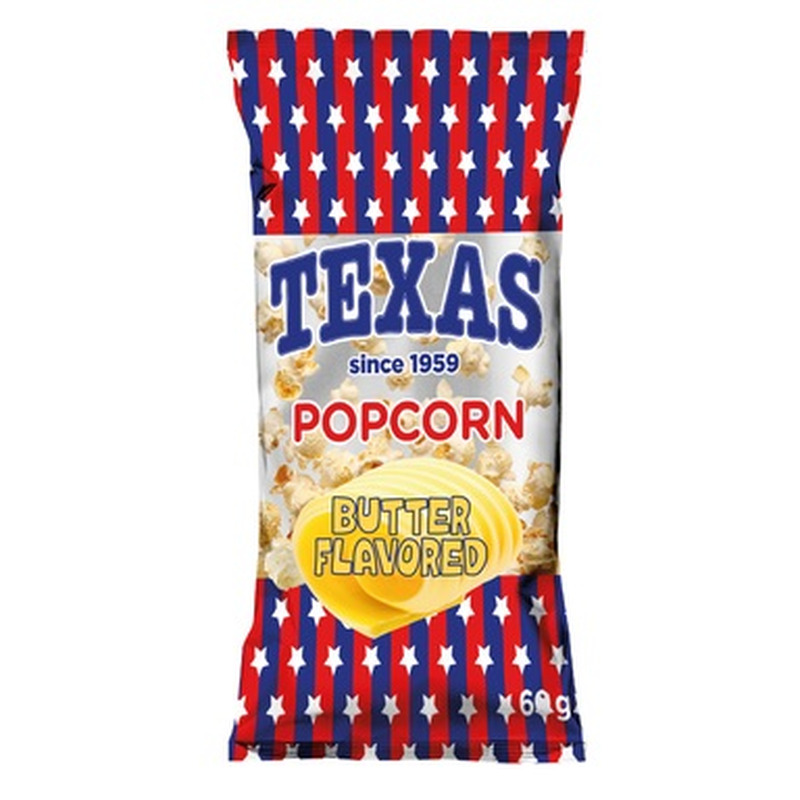 TEXAS võimaitseline popcorn 60g