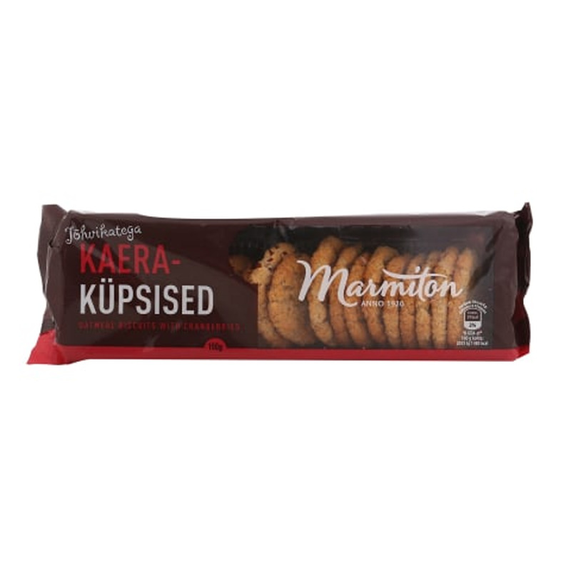 Kaeraküpsised jõhvikatega, MARMITON, 150 g