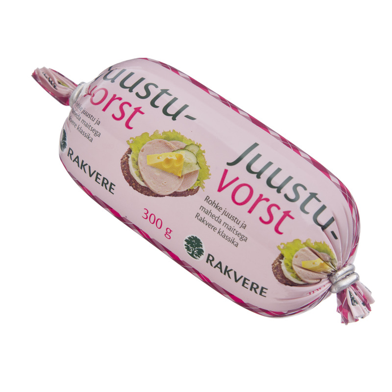 Keeduvorst Juustu, RAKVERE LK, 300 g