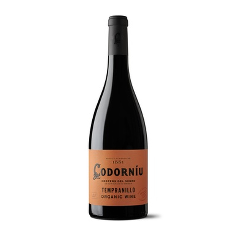 CODORNIU Tempranillo Organic Wine 14% 75cl (punane, kuiv)