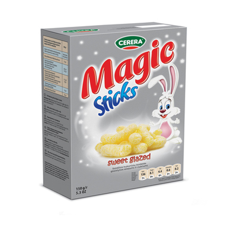 CERERA Magusad glasuuritud maisikepikesed Magic 150g