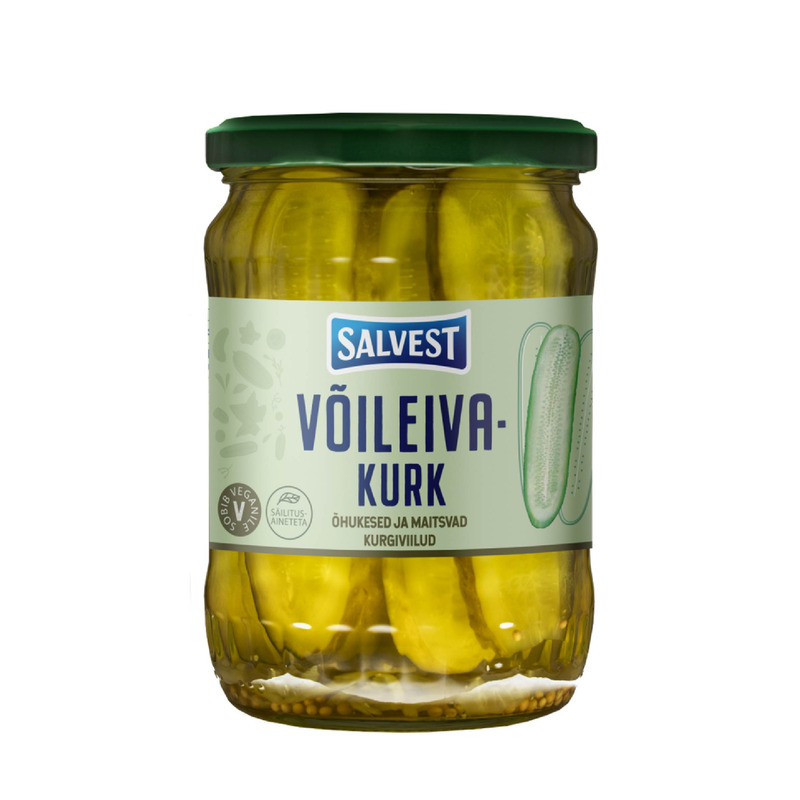 Võileivakurk, SALVEST, 530 g