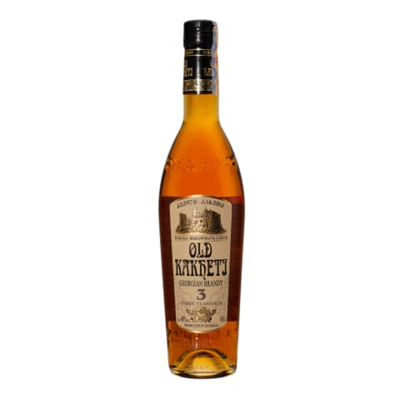 Brandy Old Kakheti 3 Year 40%vol 0,5l