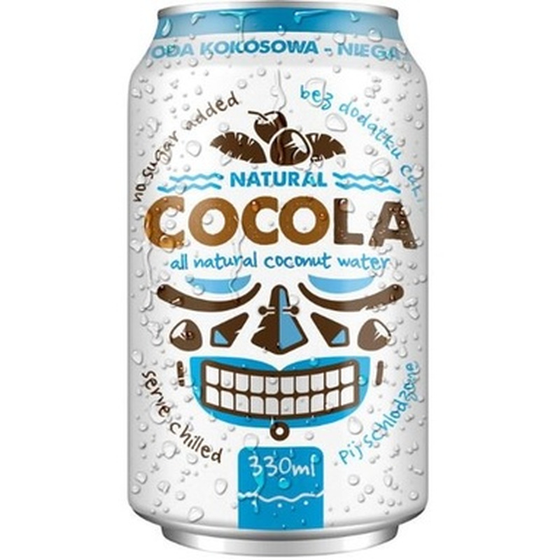 COCOSA/COCOLA Kookosvesi 0,33(purk)