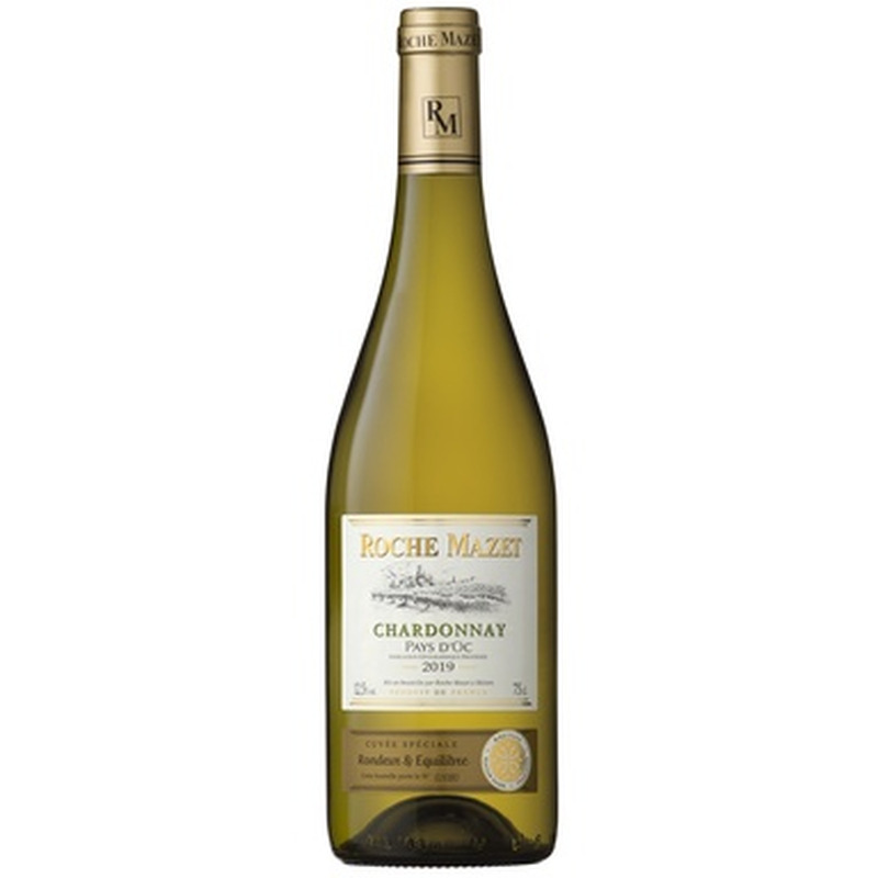 ROCHE MAZET Chardonnay Pays D'OC 12,5% 75cl (valge, kuiv)