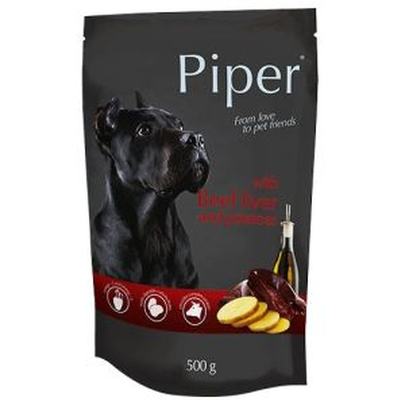 Piper koeraeine 500g veisemaksa ja kartulitega