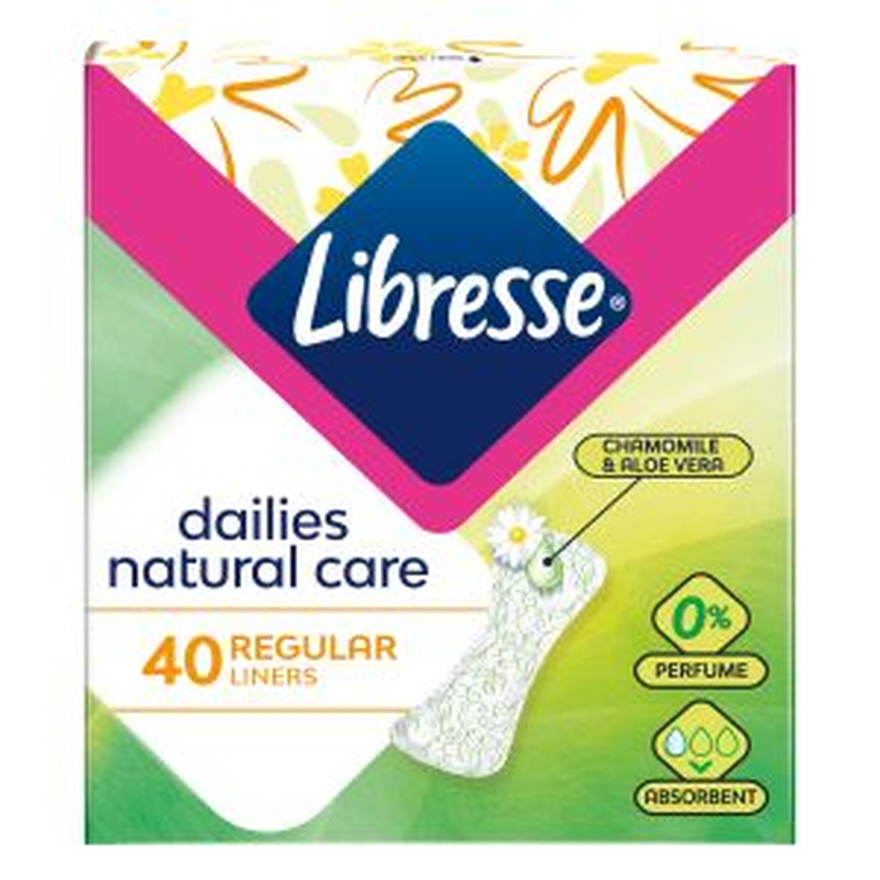 Pesukaitsmed Natural Normal, LIBRESSE, 40 tk