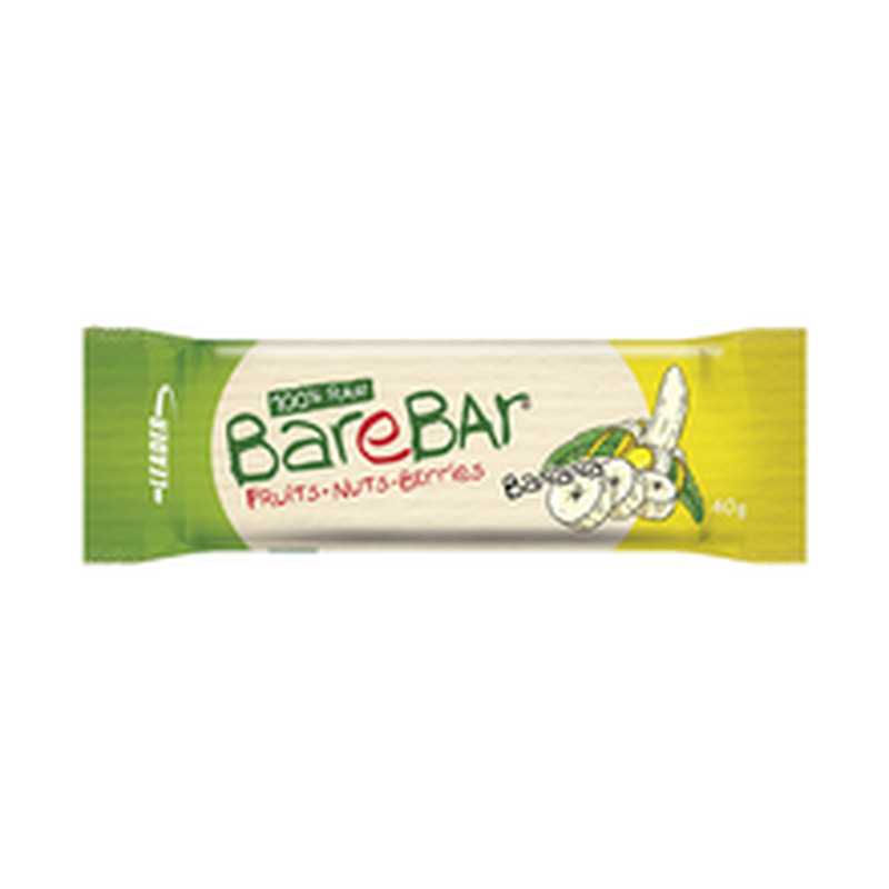 Leader BareBar banaani-toorbatoon 40 g