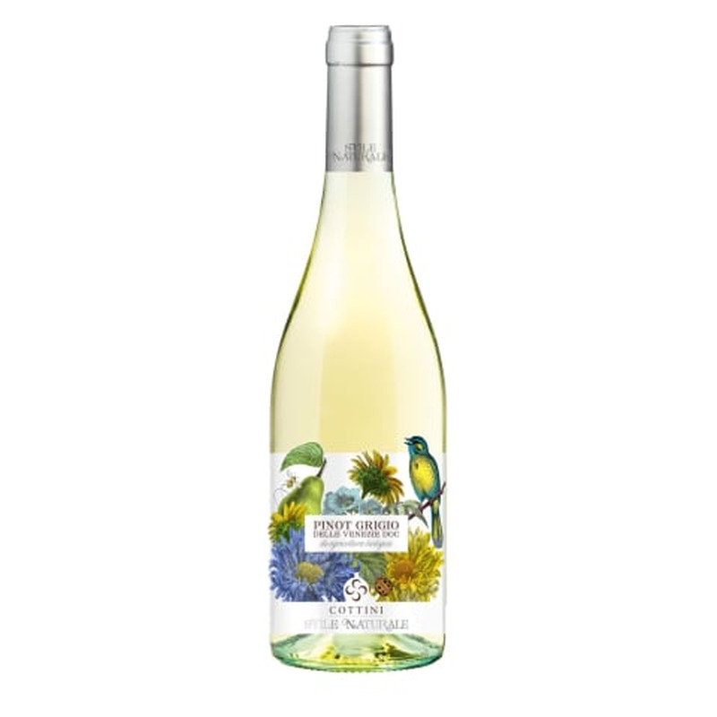 Kaitstud päritolunimetusega vein Stile Naturale Pinot Grigio Organic 0,75l