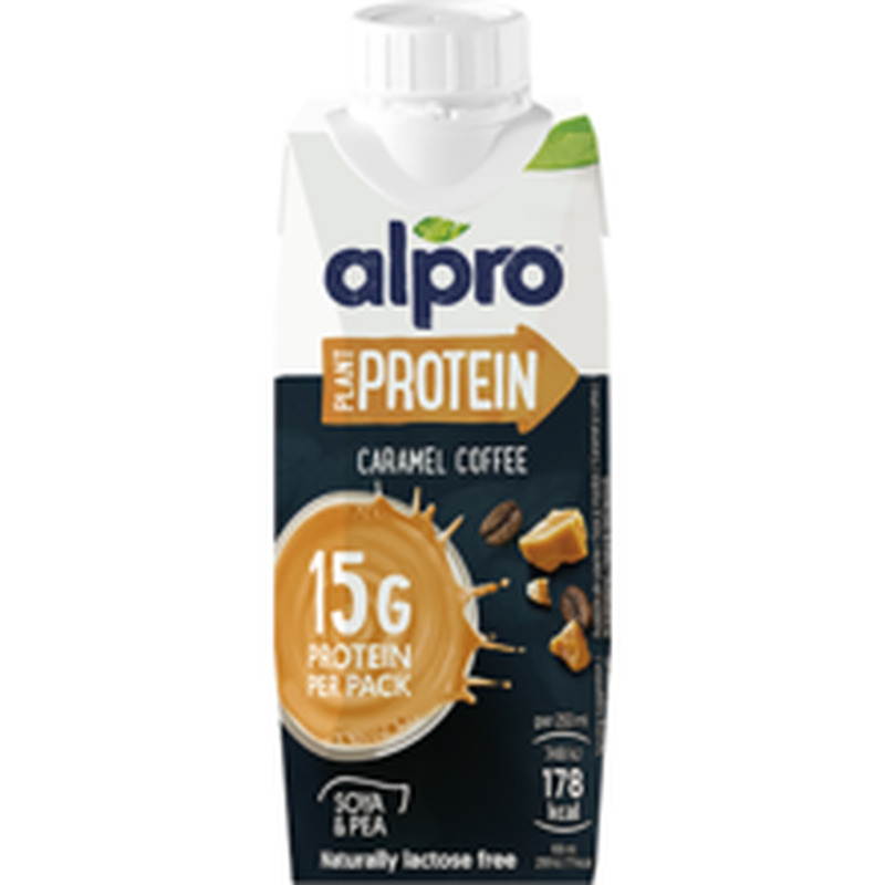 Alpro proteiinijook karamelli-kohvimaitseline 250ml