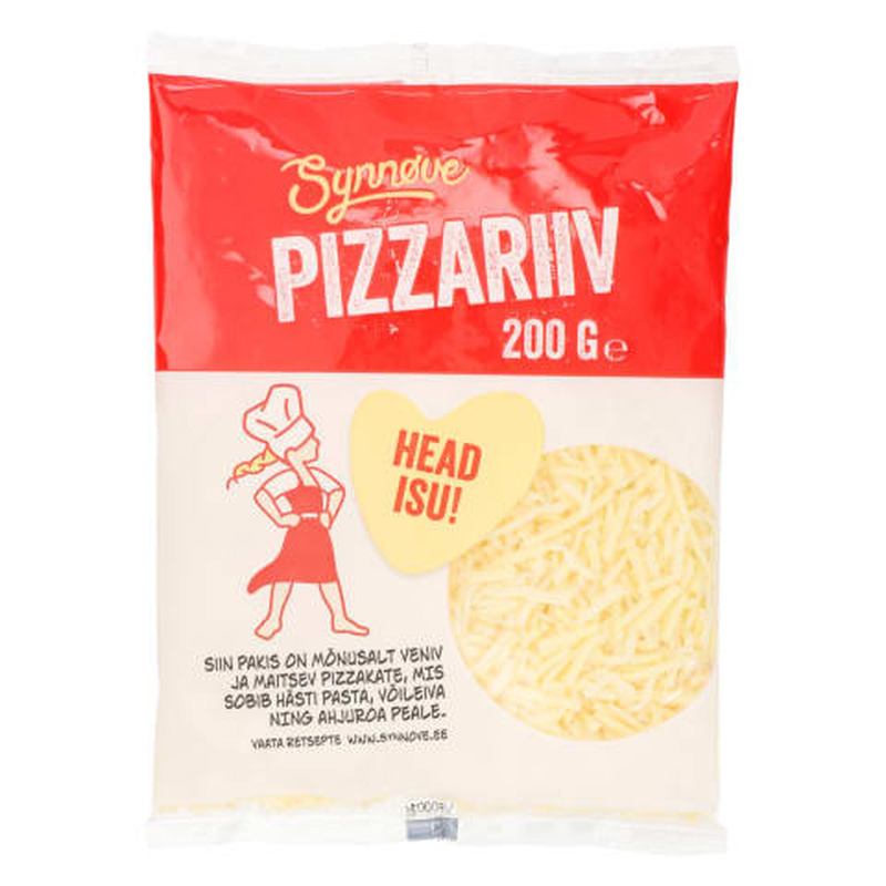 Riivjuust Pizzariiv Synnove 200g