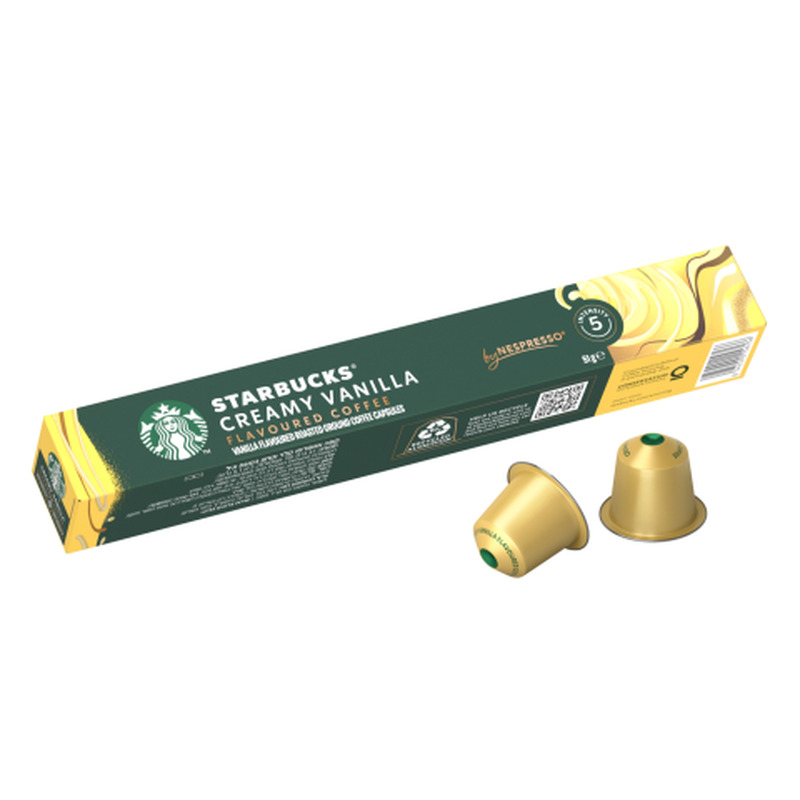 Kohvikapslid Starbucks Creamy Vanilla 10tk, 51g