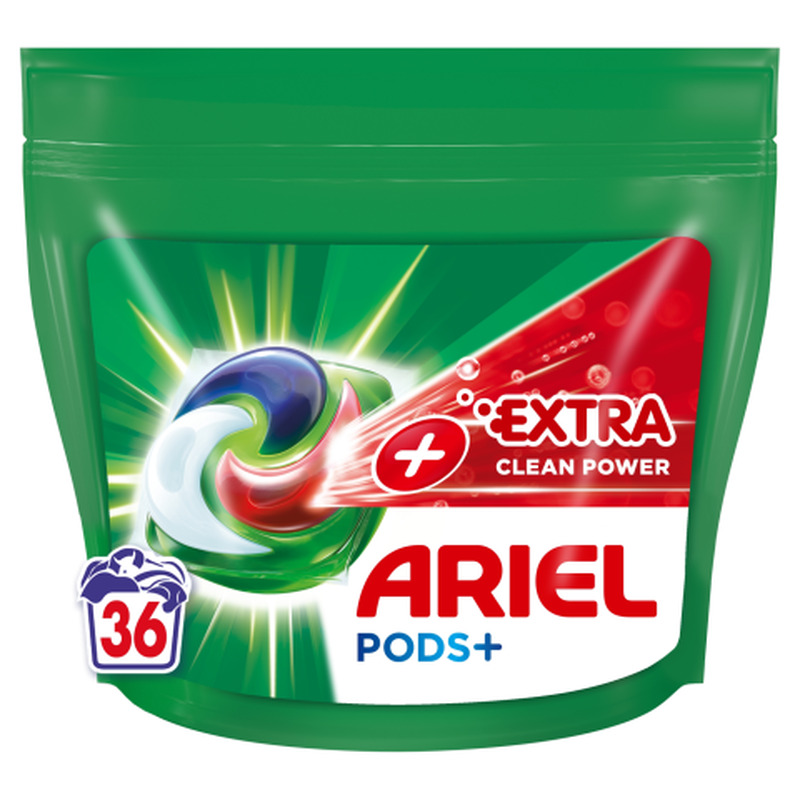 Geelkapslid Ariel Extra Clean 36tk