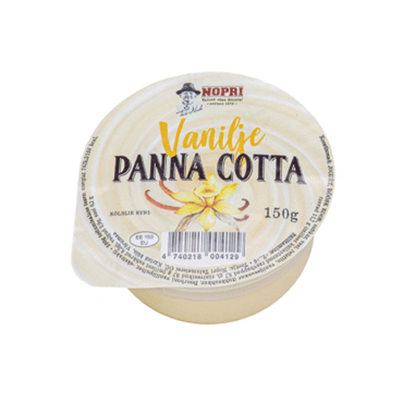 Panna Cotta NOPRI vanilje, 150g