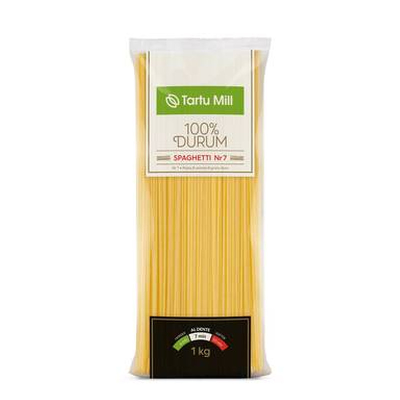 TARTU MILL Spagetid nr.7 100% durum 1kg