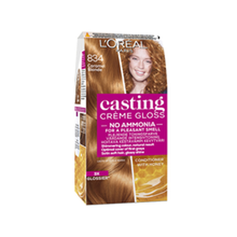 Poolpüsivärv Casting Crème Gloss 834 Caramel Blonde