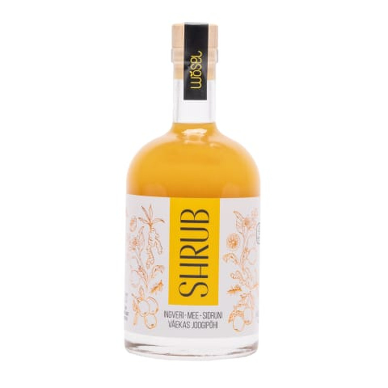 Ingveri-Mee-Sidruni Shrub Wösel 500ml