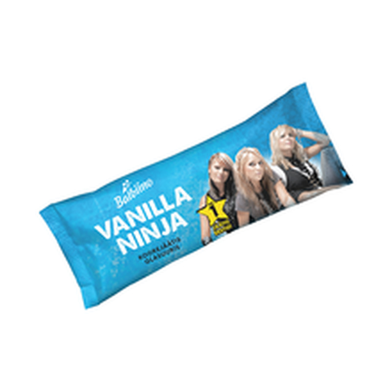 Vanillijäätis šokolaadiglasuuris, VANILLA NINJA, 80 g