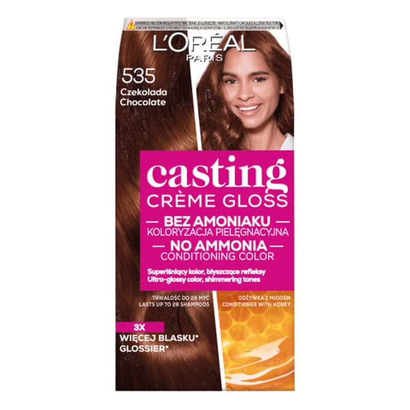 Poolpüsivärv L'Oreal Cast. 535 choc. 1tk