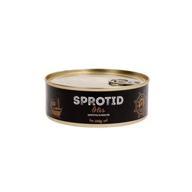 Sprotid õlis, KAPTEN GRANT, 240 g