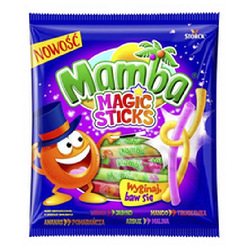 Mamba Magic Sticks nätsukommid 140g