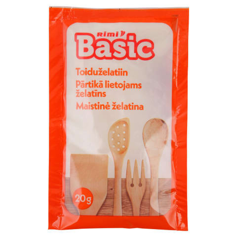 Toiduželatiin Rimi Basic 20g