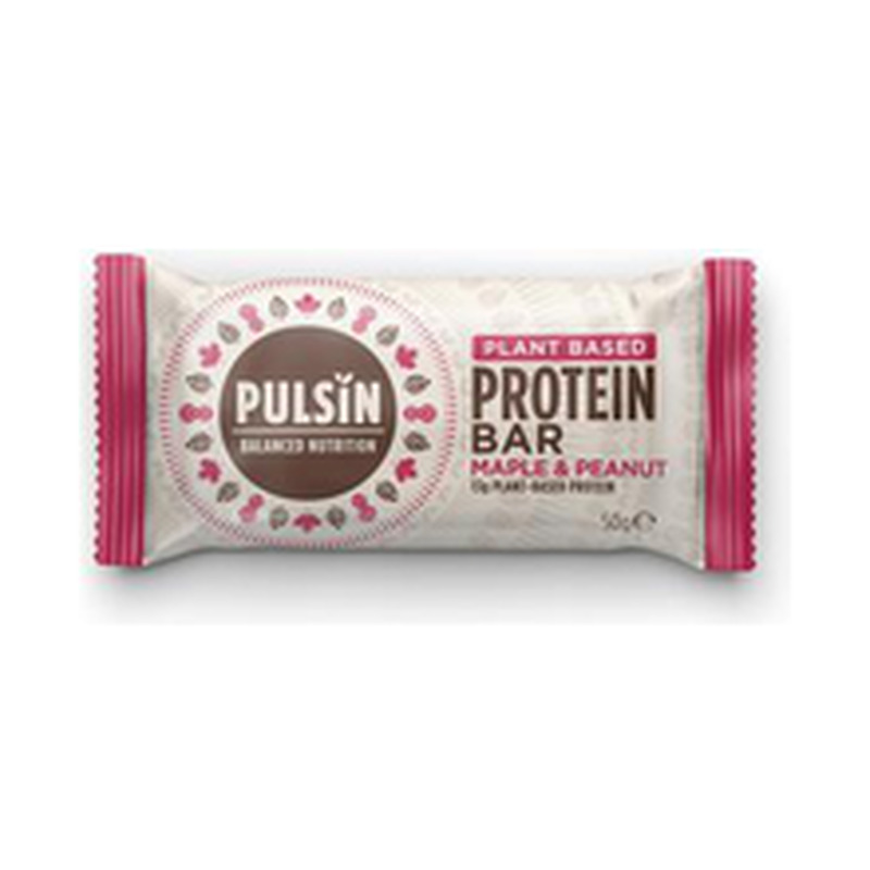 Pulsin Maple & Peanut proteiinibatoon 50 g