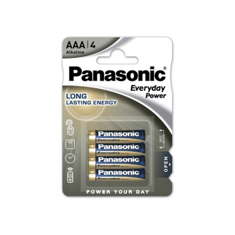 Patarei PANASONIC LR03EPS/4B 4tk