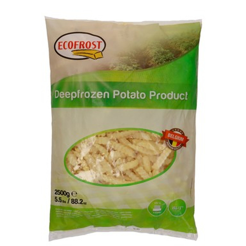 ECOFROST Friikartulid sakiline 2,5kg