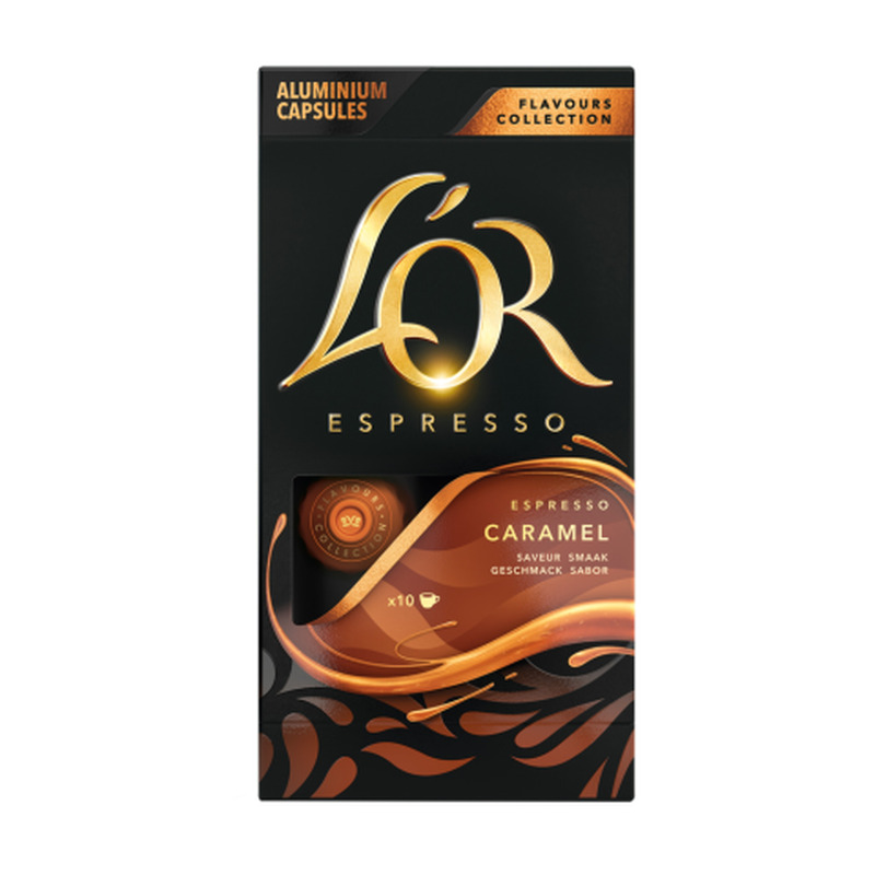 Kohvikapslid karamellimaitselised L'OR 10x5,2g