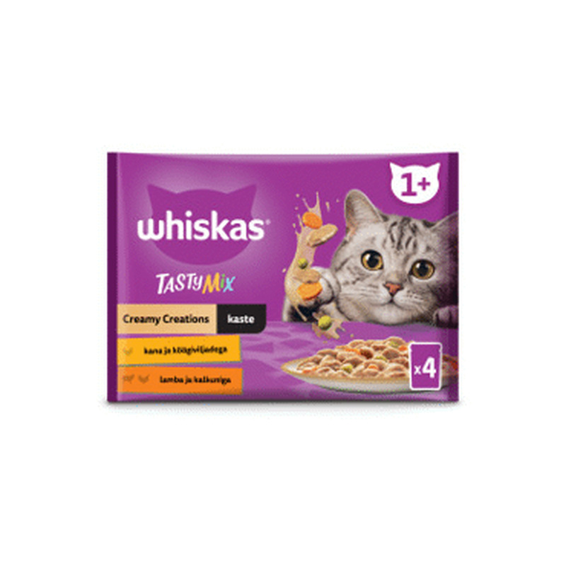 Kiisueine Creamy Mix WHISKAS 4x85g 1a+