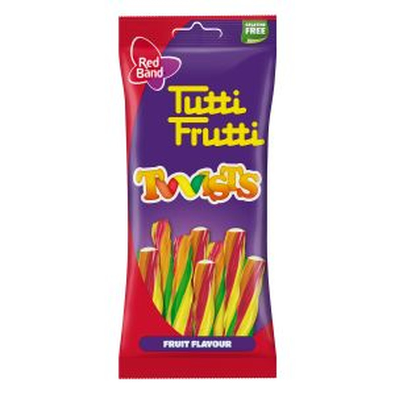 Tutti-Frutti Twists kummikomm 100g