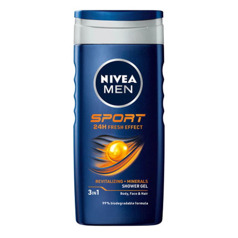 Dušigeel Nivea sport meestele 250ml