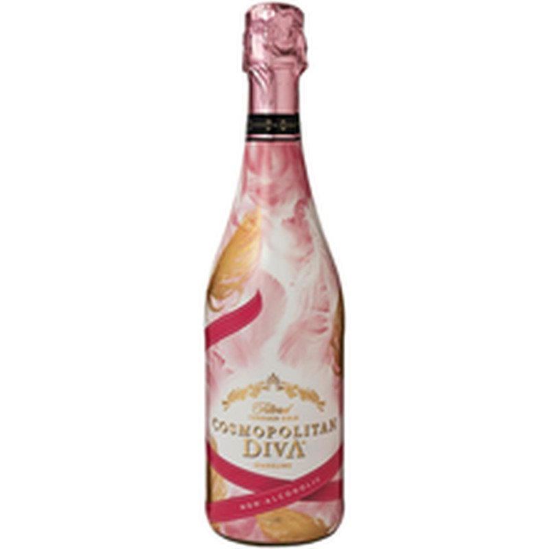 Alkoholivaba vahuvein Cosmopolitan Diva, COSMOPOLITAN, 750 ml