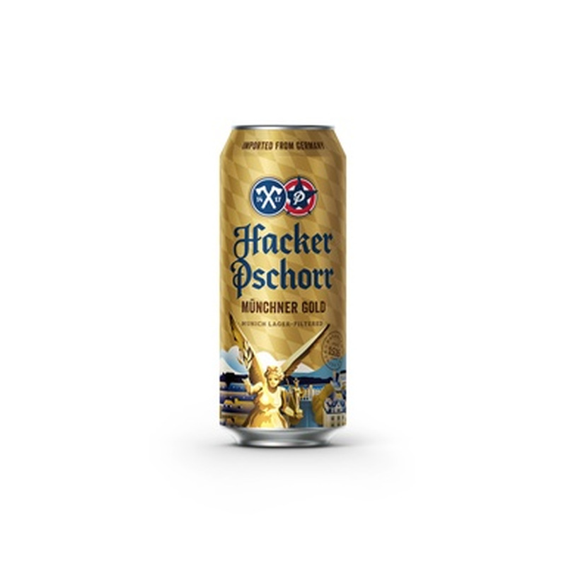 HACKER-PSCHORR õlu Münchner Gold hele 5,5% 50cl (purk)