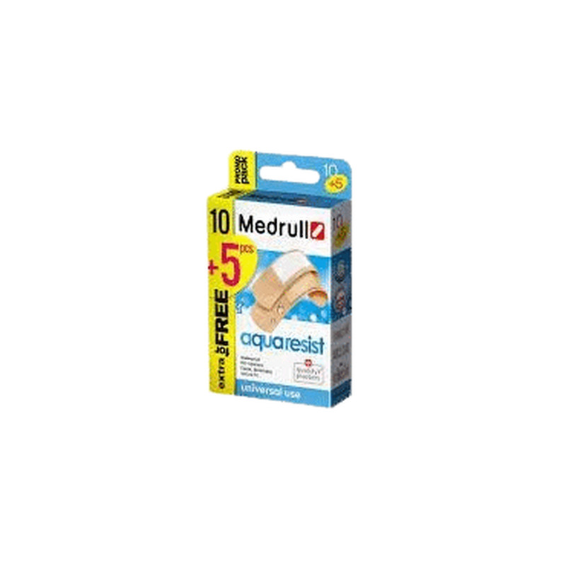 Plaaster MEDRULL Aqua Resist 10tk+5