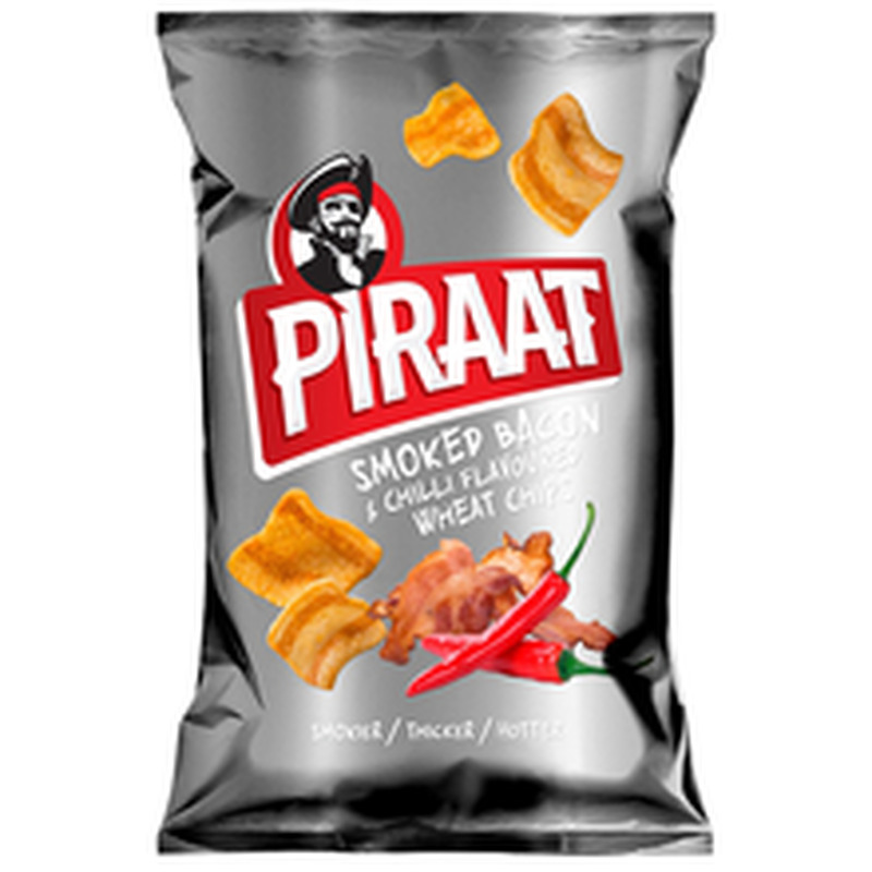 Nisukrõps Piraat suitsupeekoni, BALSNACK, 150 g