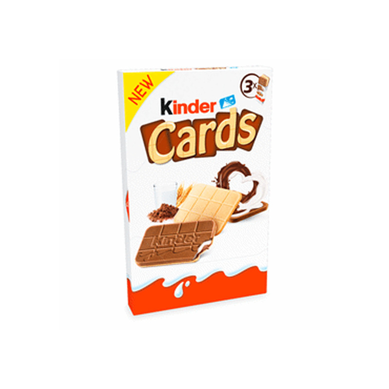 Küpsised Cards, KINDER, 76,8 g