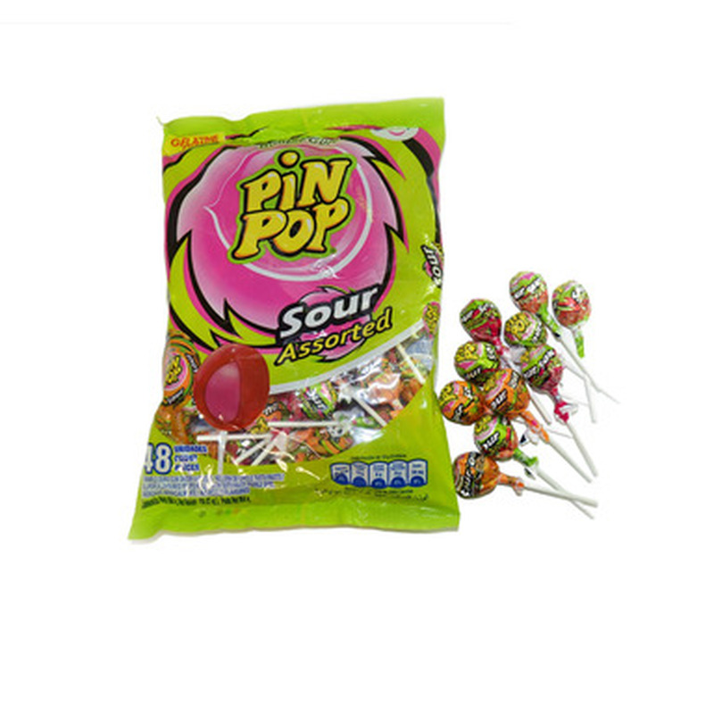 AKAS Pulgakommid Pin Pop Sour Mix 864g (48x18g)