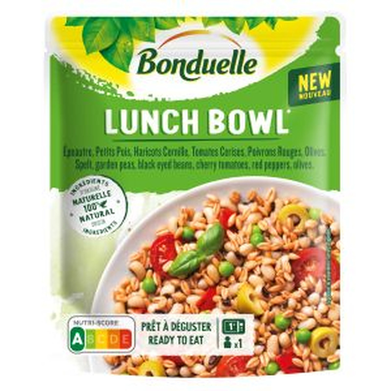 Eine spelta ja köögiviljadega Lunch Bowl, BONDUELLE, 250 g