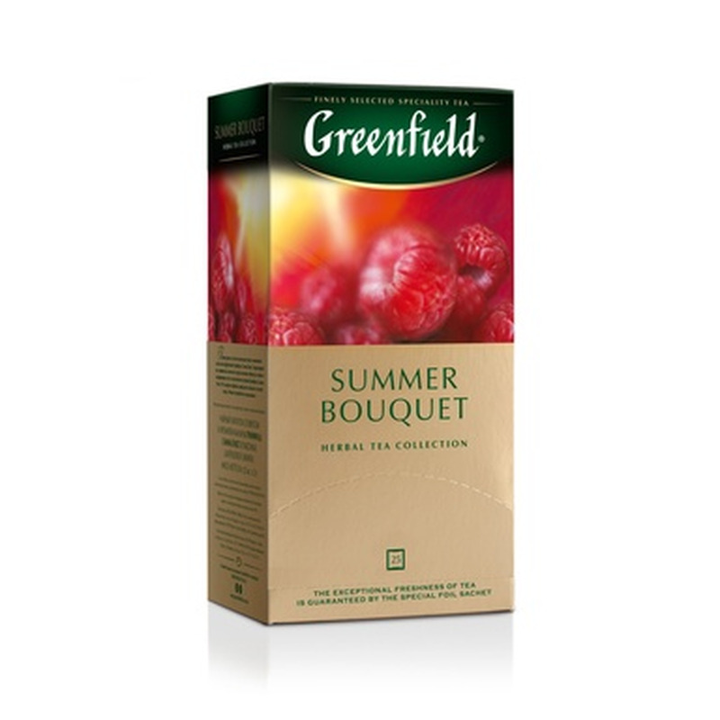 Taimetee Summer Bouquet 25x2g, GREENFIELD, 50 g