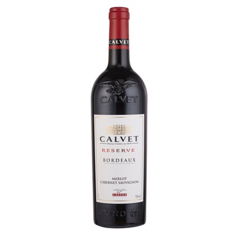 Calvet Reserve Merlot Cabernet Bordeaux 75 cl