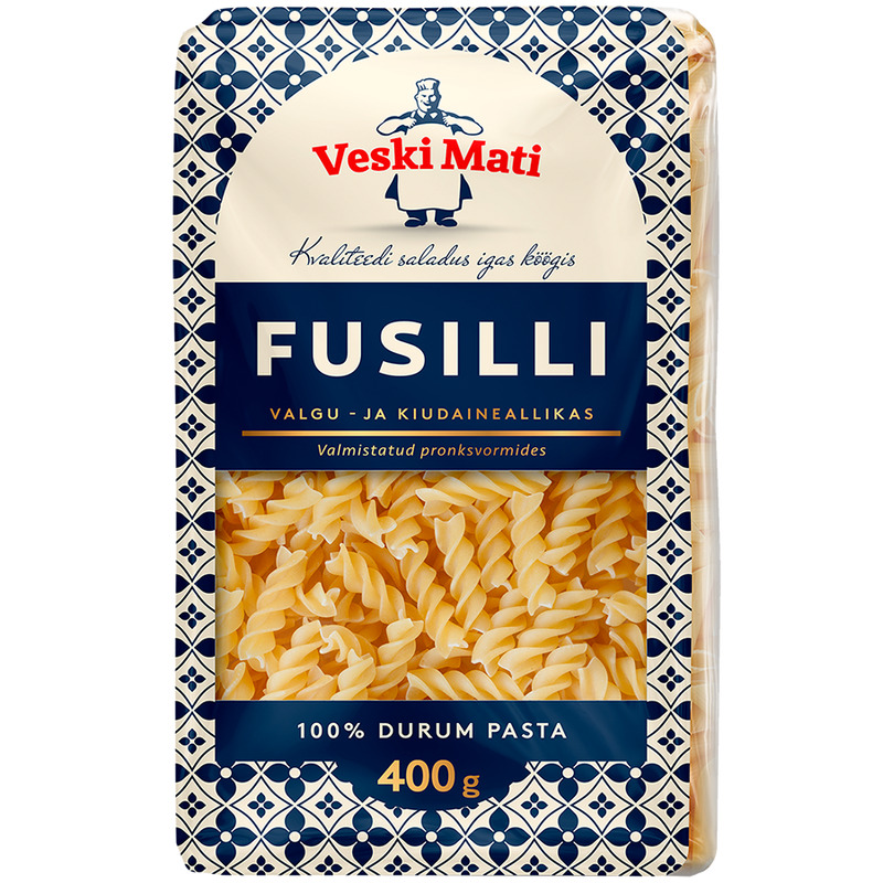 Pasta Fusilli, VESKI MATI, 400 g