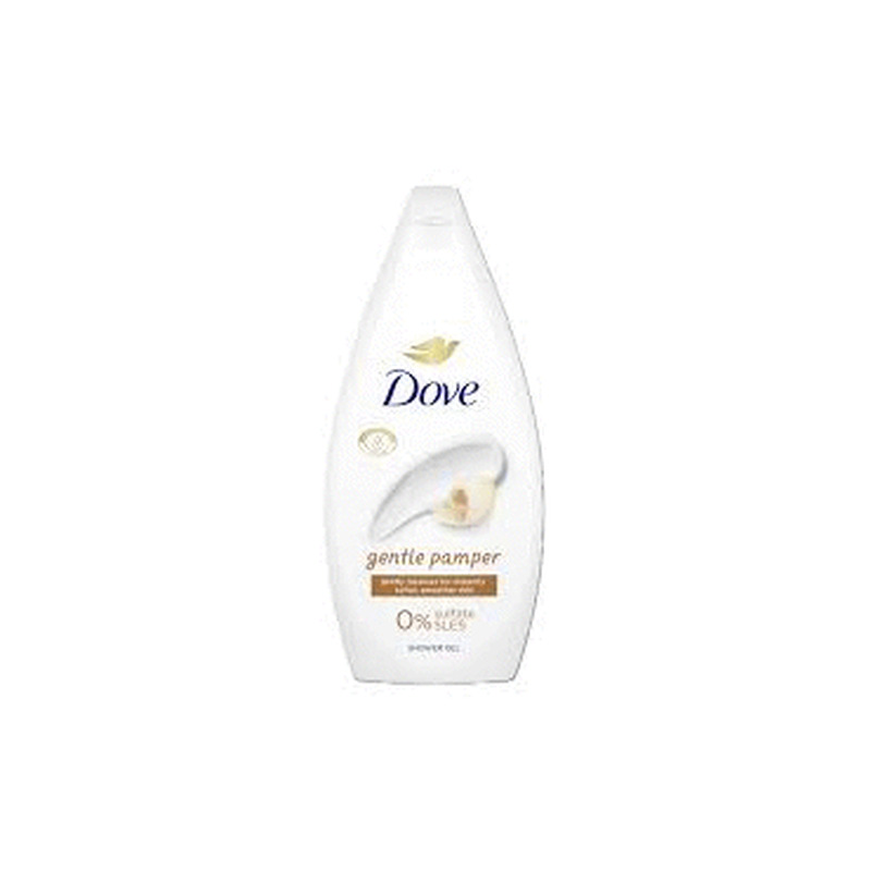 Dušigeel DOVE Gentle Pamper 450ml