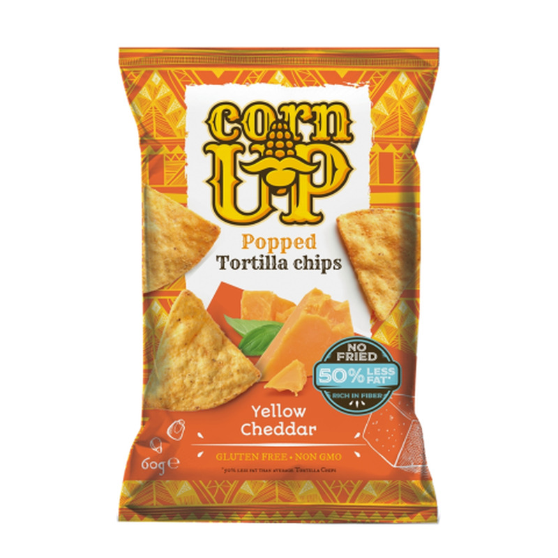 Tortilla krõpsud cheddari juustu Rice Up 60g