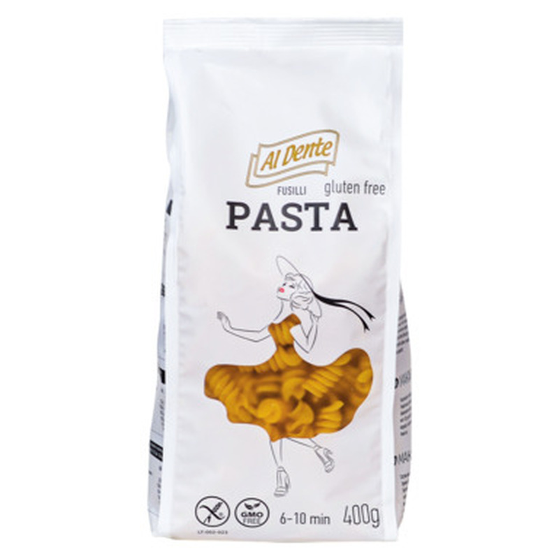 AL DENTE Fusilli pasta 400g (gluteenivaba)